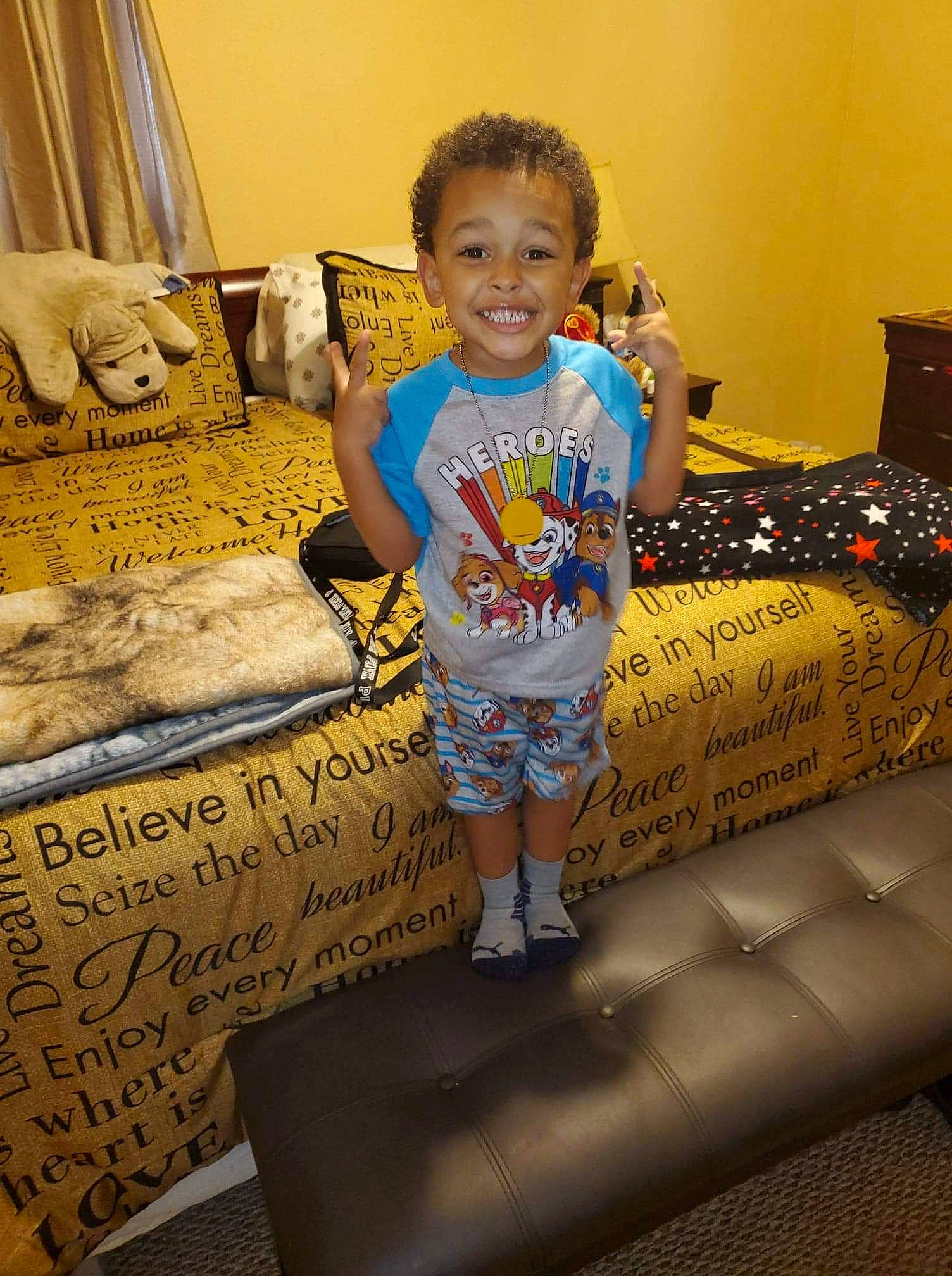 Zayden joined the competition — help win amazing prizes! child, couch, flooring, furniture, joy, person, play, room, smile, toddler, vacation, yellow