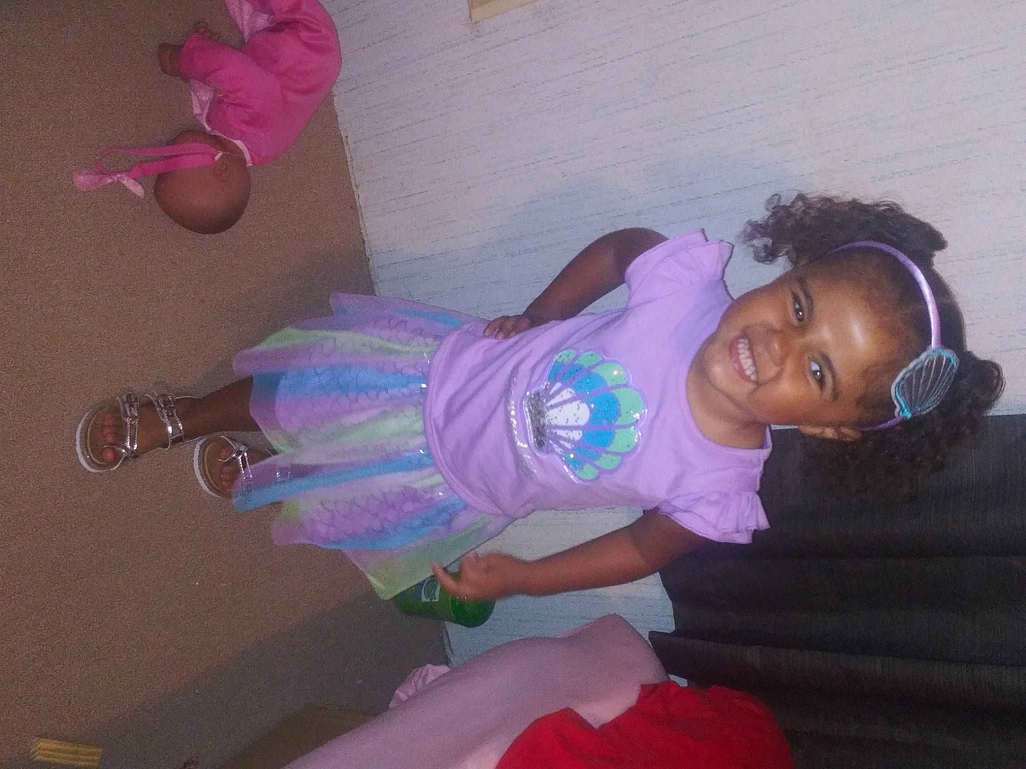 Malaysia is registered to the contest to win money with this photo: baby, child, fun, joy, person, pink, toddler, vacation