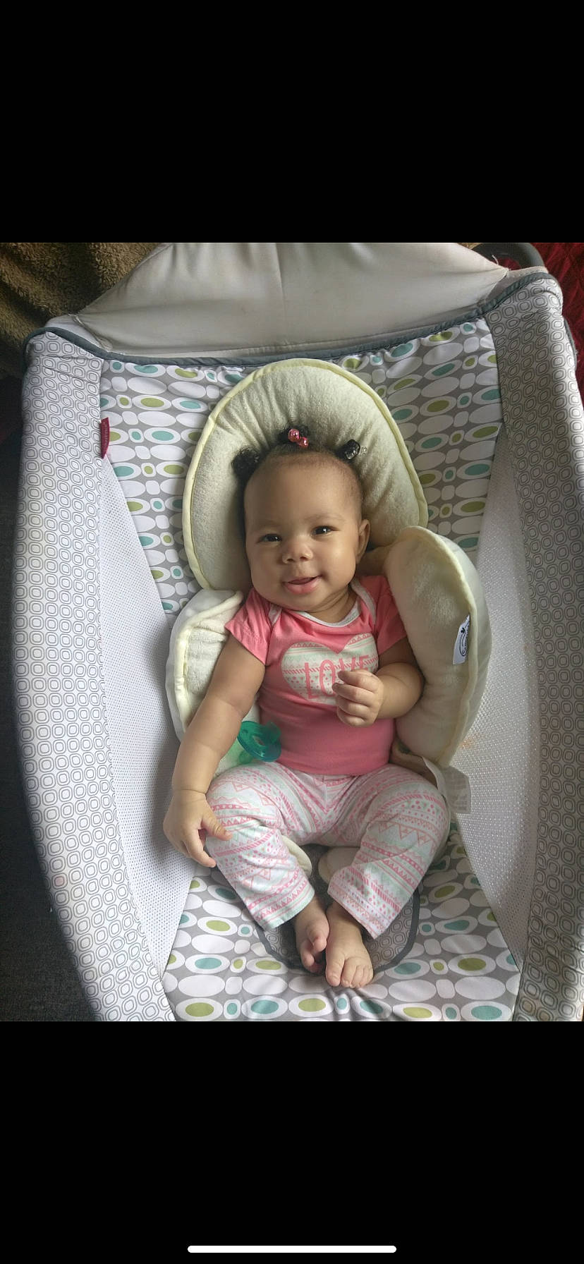 Saniya joined the competition — help win amazing prizes! baby, baby_products, baby_toddler_clothing, cheek, child, comfort, finger, foot, linens, nose, person, pink, sitting, skin, stomach, toddler