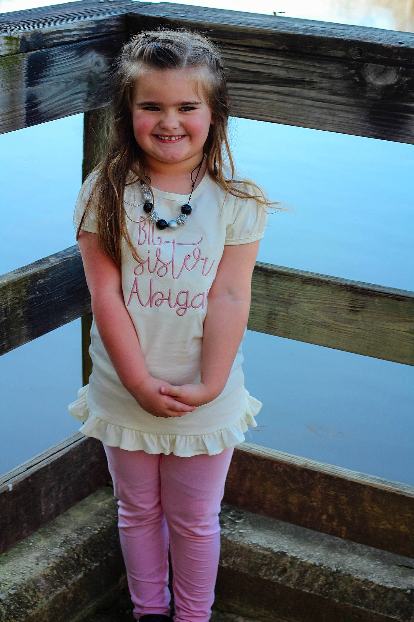 Abigail joined the competition — help win amazing prizes! cool, face, facial_expression, hair, hairstyle, happy, head, human_body, joy, leisure, neck, person, pink, shoulder, skin, sleeve, smile, street_fashion, summer, thigh