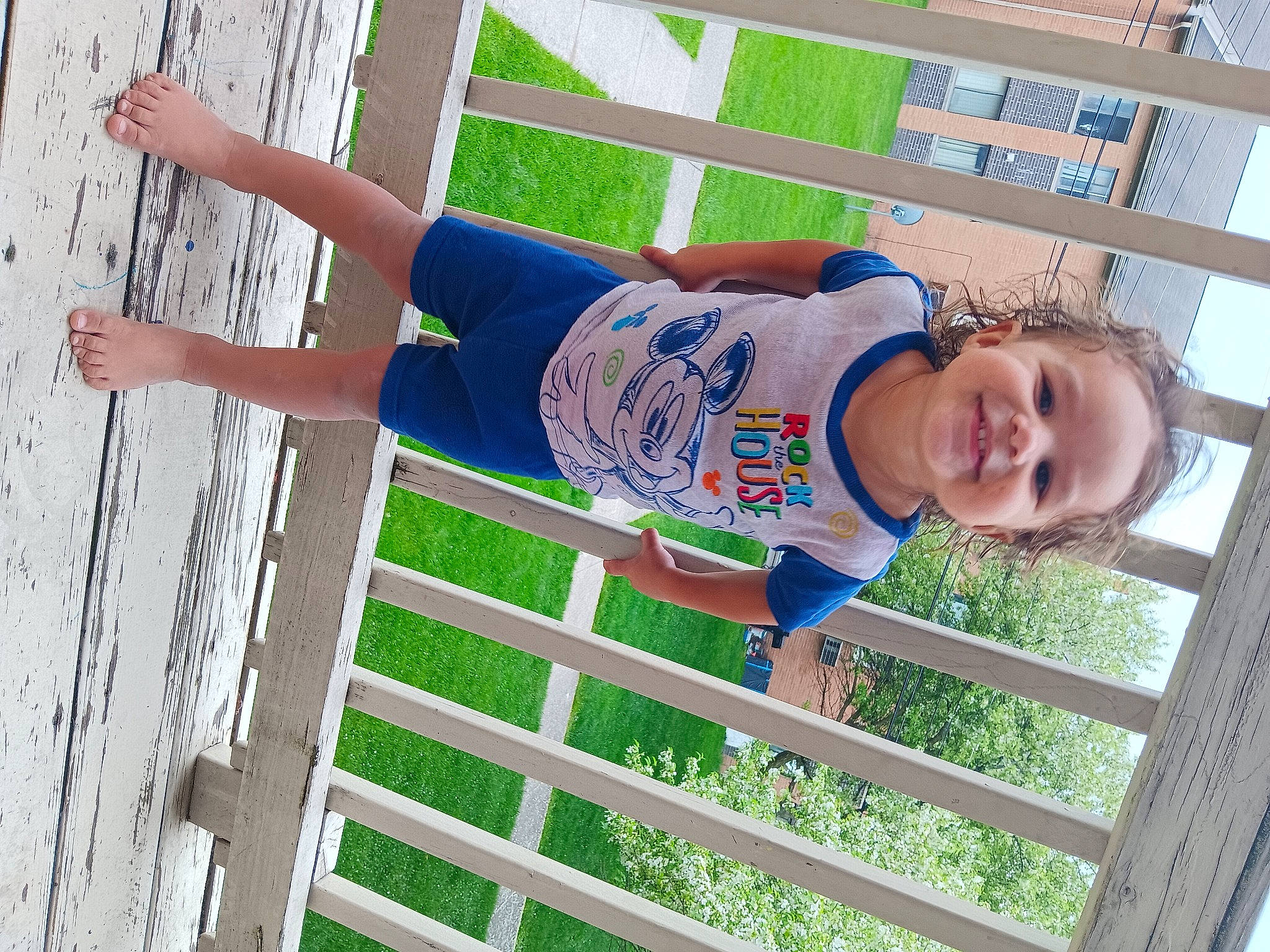 Kaycen is registered to the contest to win money with this photo: baby_toddler_clothing, child, elbow, electric_blue, foot, fun, grass, happy, human_leg, joy, leisure, person, shorts, smile, t_shirt, thigh, toddler, vacation, waist, wrist