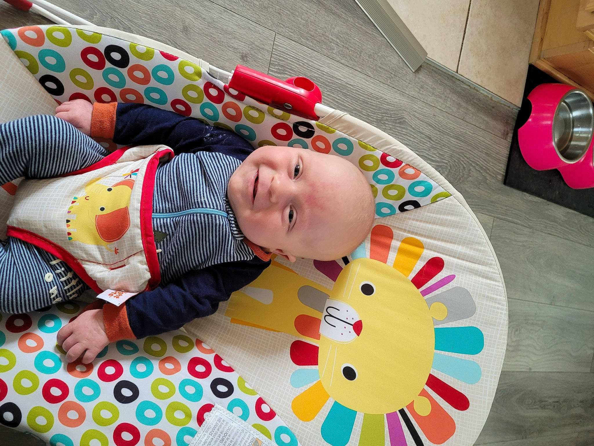 Cayden joined the competition — help win amazing prizes! baby, baby_products, baby_toddler_clothing, baby_toys, child, circle, comfort, flooring, fun, linens, pattern, person, play, room, smile, toddler