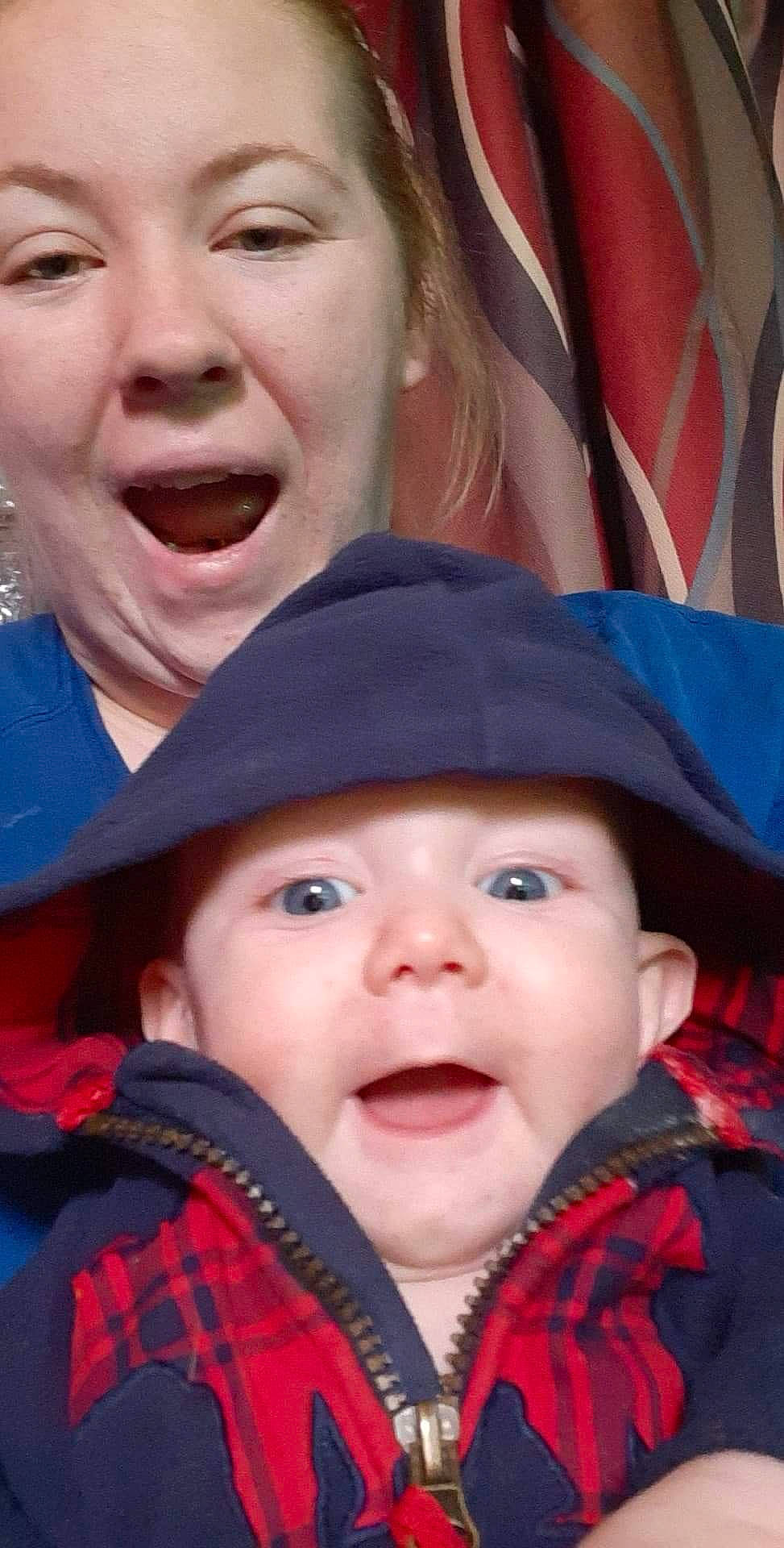 Neiko joined the competition — help win amazing prizes! baby, cheek, child, chin, face, facial_expression, fun, gesture, happy, headgear, headwear, laugh, lip, mouth, nose, person, photography, skin, smile, toddler