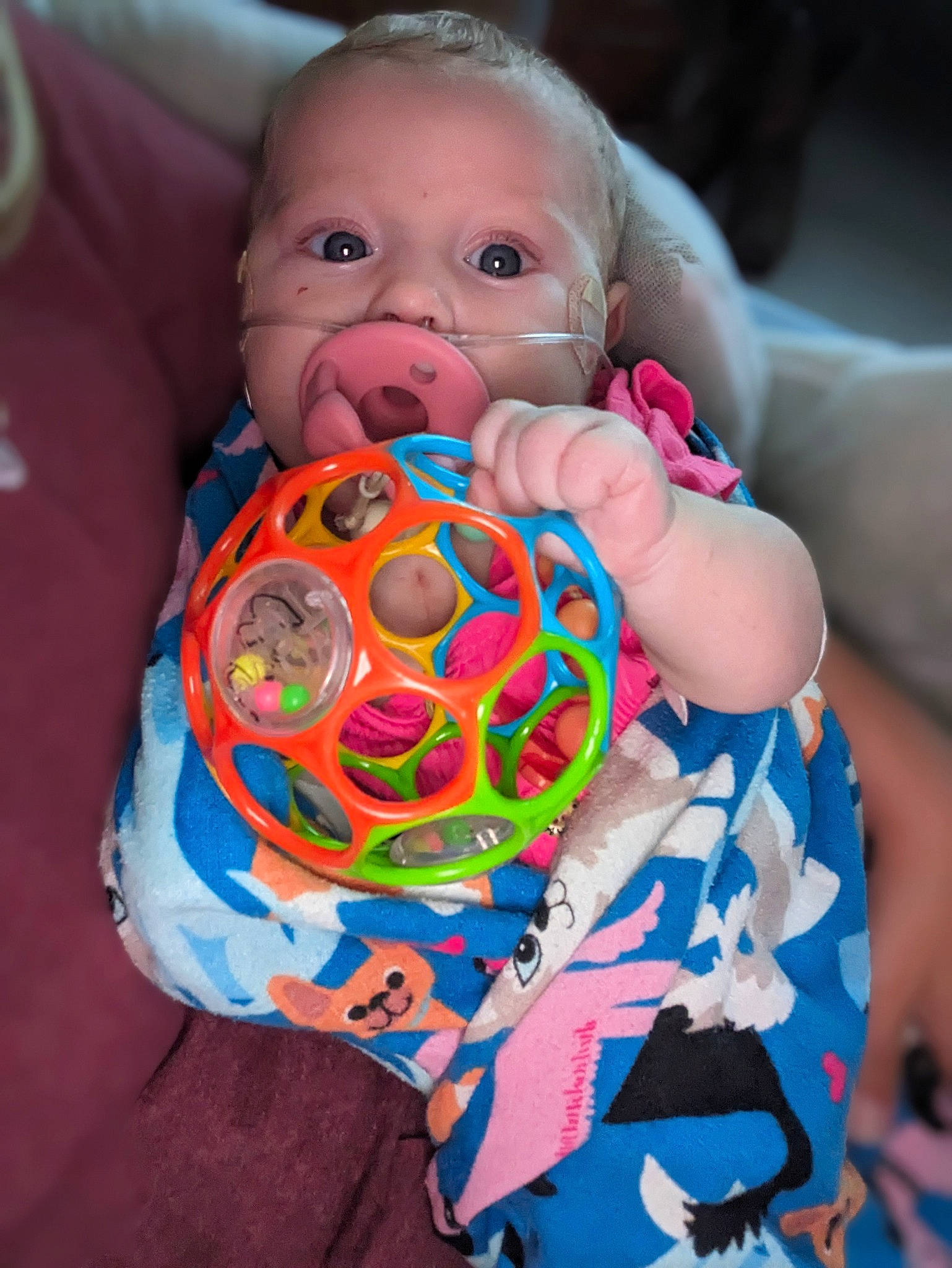 Saili is registered to the contest to win money with this photo: art, baby, baby_products, baby_toddler_clothing, baby_toys, cheek, child, comfort, electric_blue, fun, happy, iris, linens, nail, nose, pattern, person, play, sitting, toddler