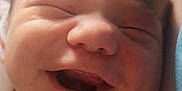 Hellena joined the competition — help win amazing prizes! baby, newborn, smiling, face, skin, hand, closeup, infant, joy, cute, portrait, sleepy, expression, soft_light, human, child, newborn_baby, adorable, peaceful, happy