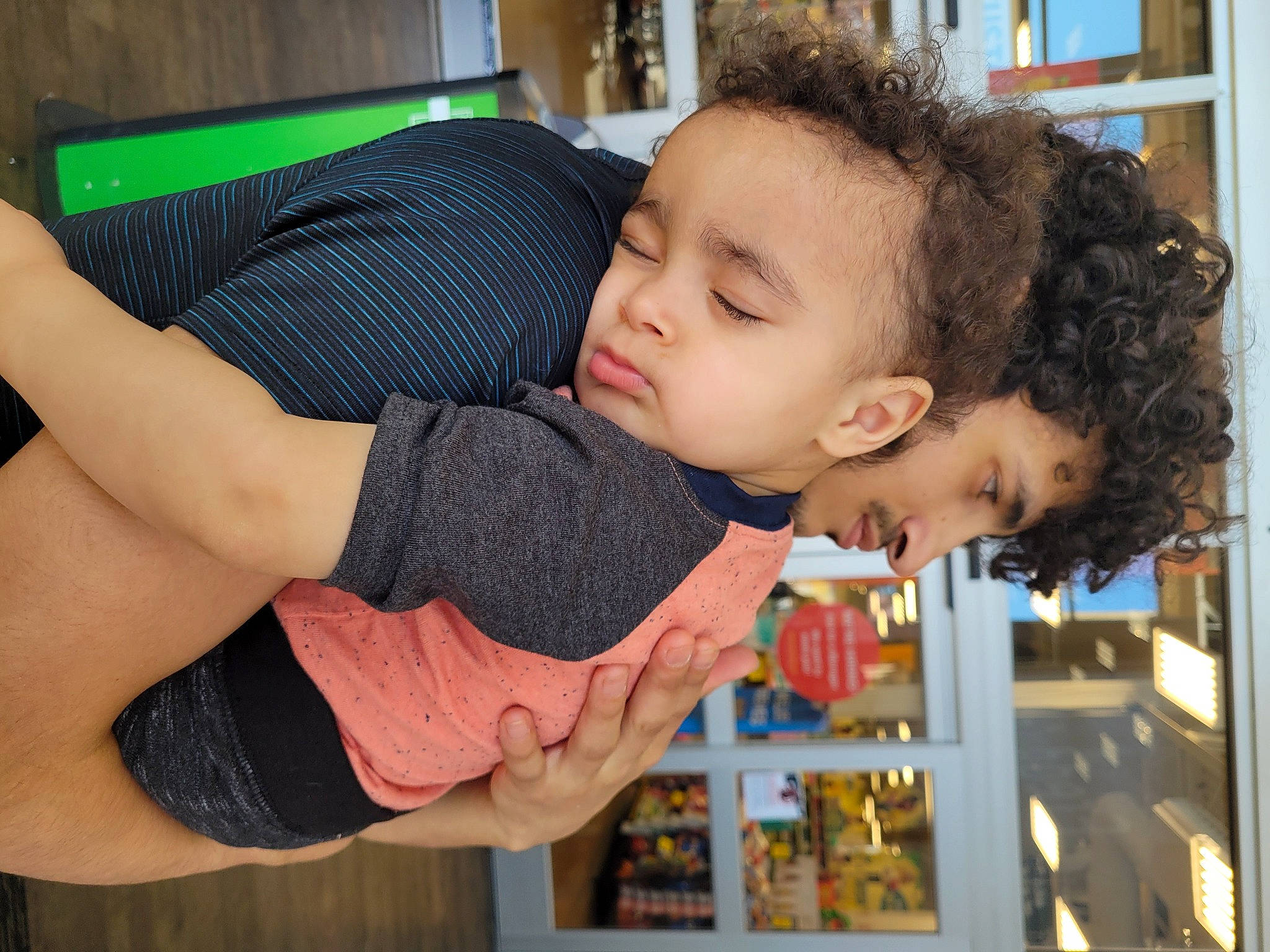 Keenan joined the competition — help win amazing prizes! baby, baby_toddler_clothing, cheek, child, comfort, ear, elbow, eyelash, fun, gesture, happy, human_body, leisure, nose, pattern, person, play, room, sitting, thigh