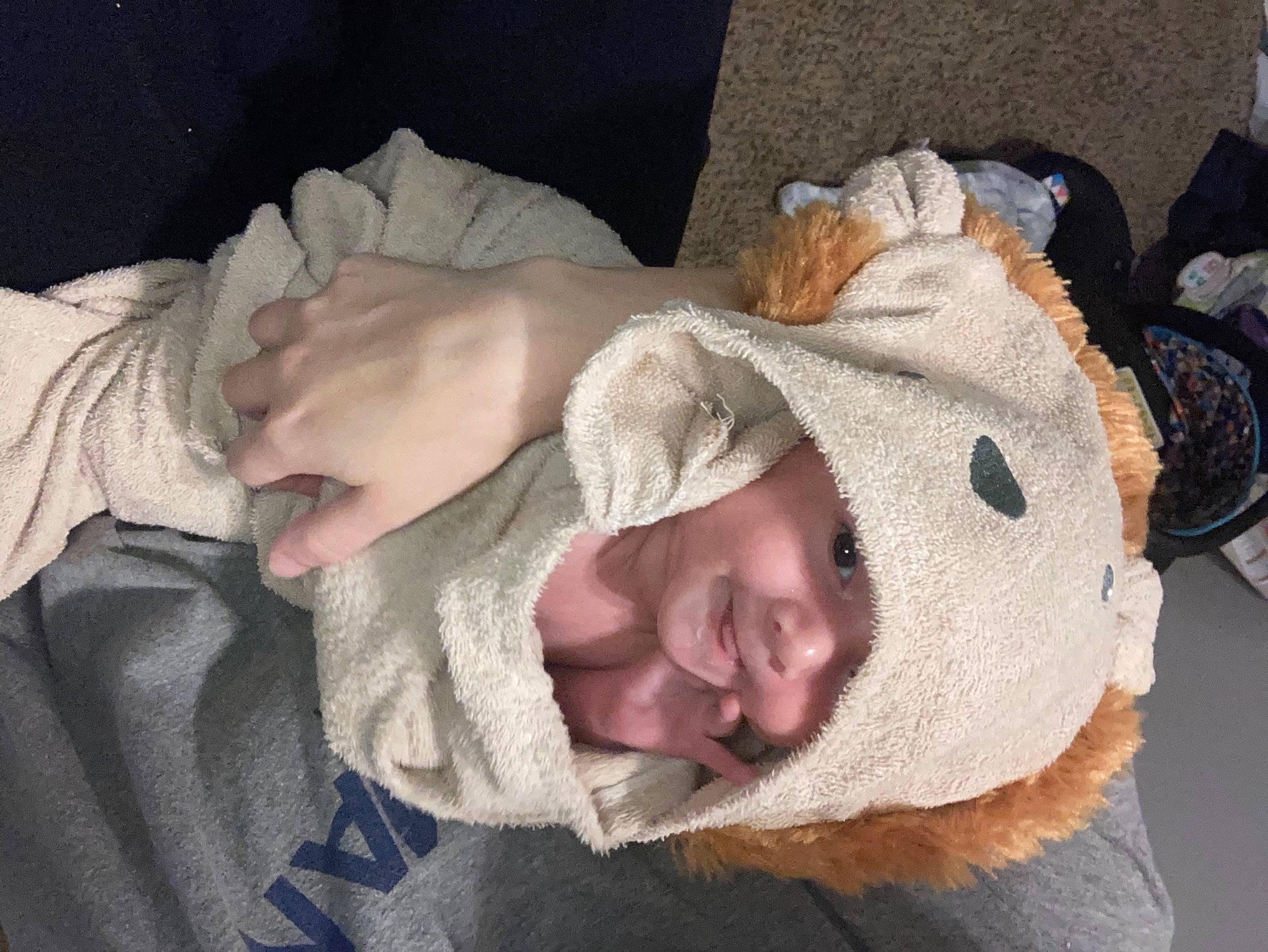 Yaél joined the competition — help win amazing prizes! baby, baby_products, baby_sleeping, baby_toddler_clothing, beanie, bedtime, cap, cheek, child, comfort, ear, finger, fur, gesture, headwear, joy, knit_cap, linens, nap, person