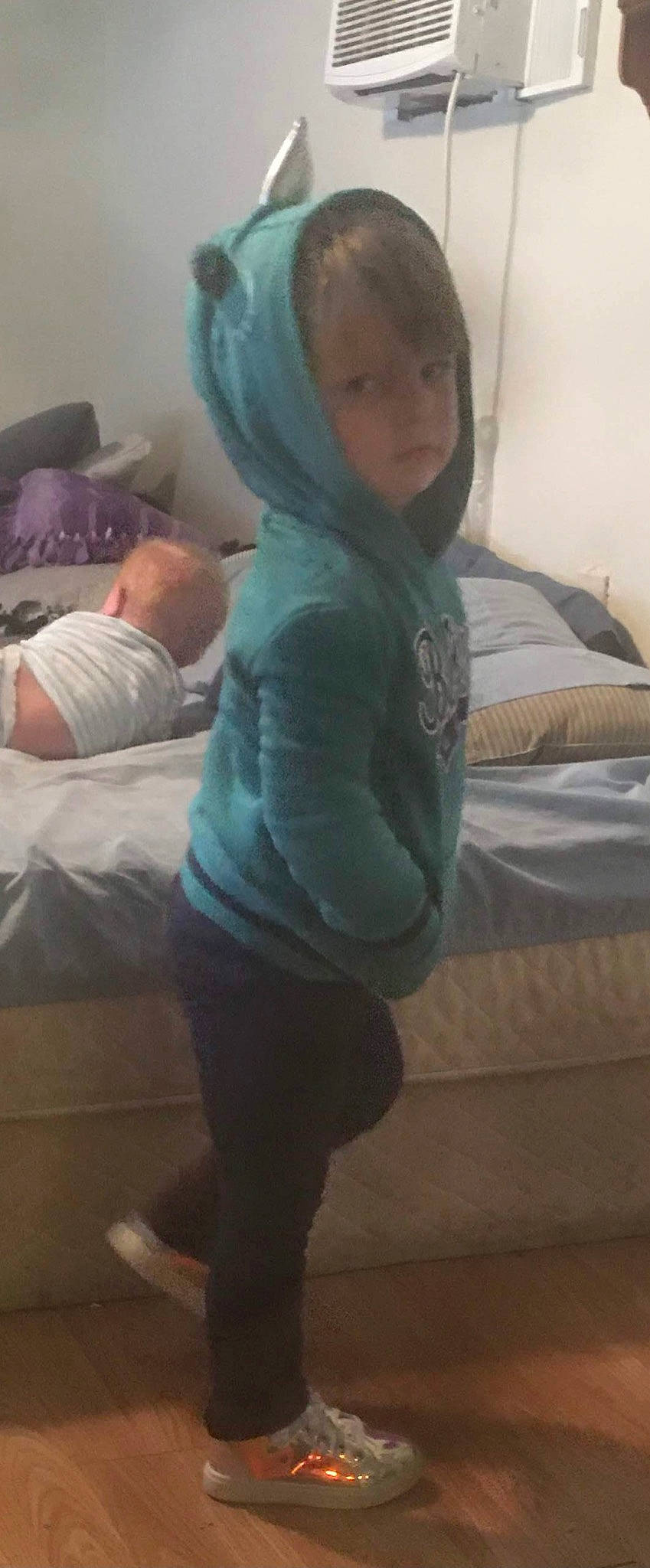 Makenzi joined the competition — help win amazing prizes! abdomen, arm, baby, cheek, child, elbow, head, hip, human_leg, joint, knee, leg, person, photography, selfie, shoulder, sportswear, toddler, trousers, trunk