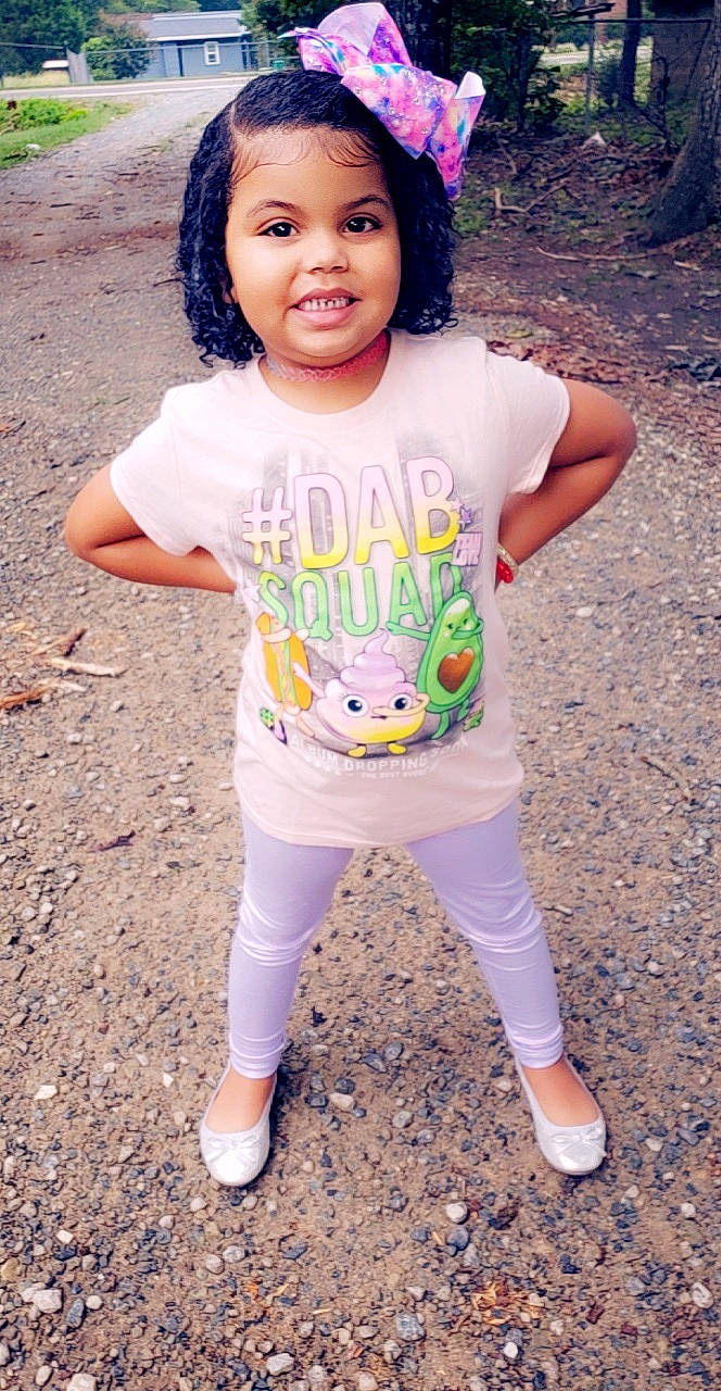 Ayvah joined the competition — help win amazing prizes! child, child_model, clothing, cool, joy, person, pink, play, sleeve, smile, t_shirt, toddler, top, yellow
