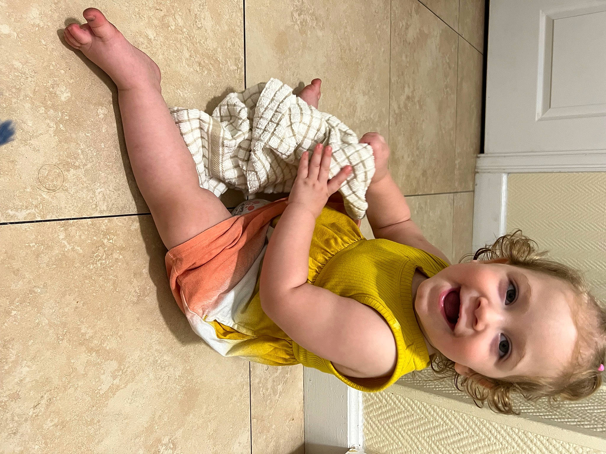 Zoey joined the competition — help win amazing prizes! arm, clothing, eyewear, flooring, foot, fun, glasses, happy, human_body, human_leg, joint, joy, knee, leg, leisure, person, shorts, sitting, smile, sunglasses