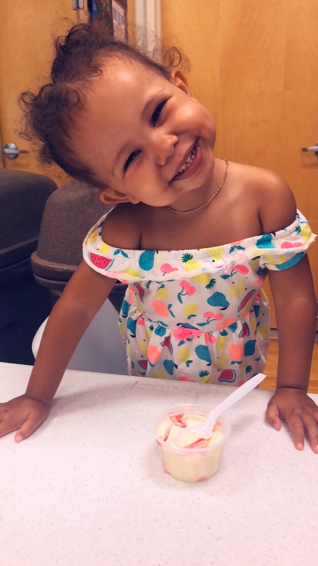 Tinleigh-grace is registered to the contest to win money with this photo: baking, cake_decorating, child, day, finger, fun, girl, infant, joy, person, play, skin, sweetness, toddler