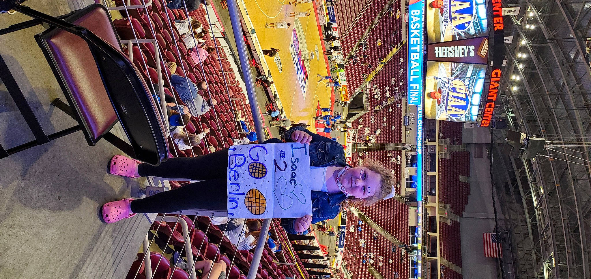 Olivia joined the competition — help win amazing prizes! advertising, building, city, crowd, display_device, electronic_signage, event, fun, joy, line, pedestrian, person, purple, retail, shopping, signage, sportswear, street, street_fashion, urban_area