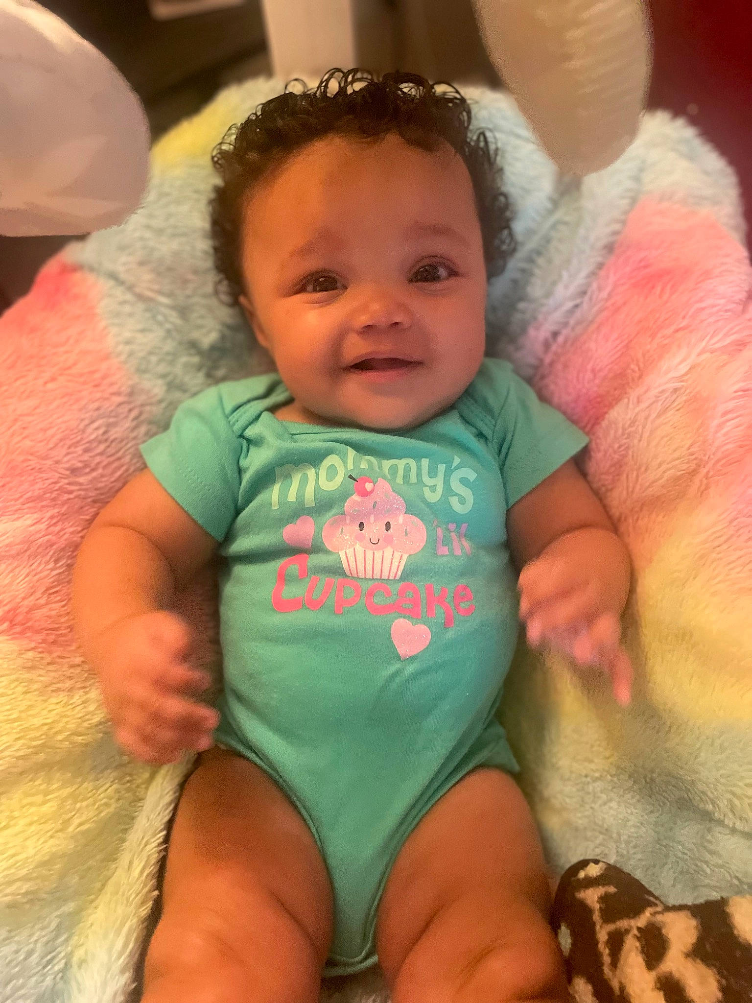 Harmony joined the competition — help win amazing prizes! arm, baby_toddler_clothing, cheek, chin, eye, face, facial_expression, hand, happy, head, human_body, joy, mouth, neck, nose, organ, person, shoulder, skin, smile