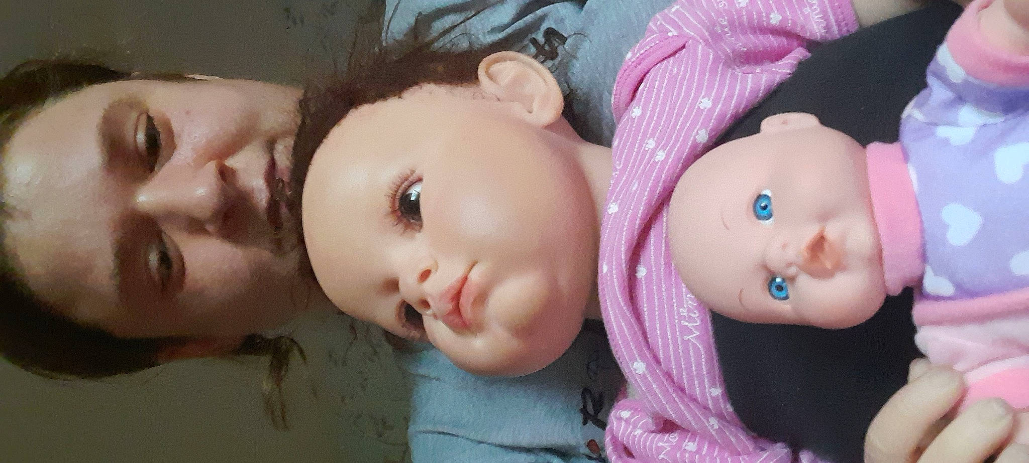 Carly is registered to the contest to win money with this photo: cheek, chin, doll, ear, eye, eyebrow, eyelash, facial_expression, forehead, hair, human, human_body, joint, lip, mouth, nose, person, skin, textile, toy