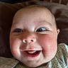 Ayla is registered to the contest to win money with this photo: baby, child, face, smile, cheeks, eyes, infant, closeup, happy, cute, skin, fashion, clothing, portrait, person, young, indoors, expression, head, babywear