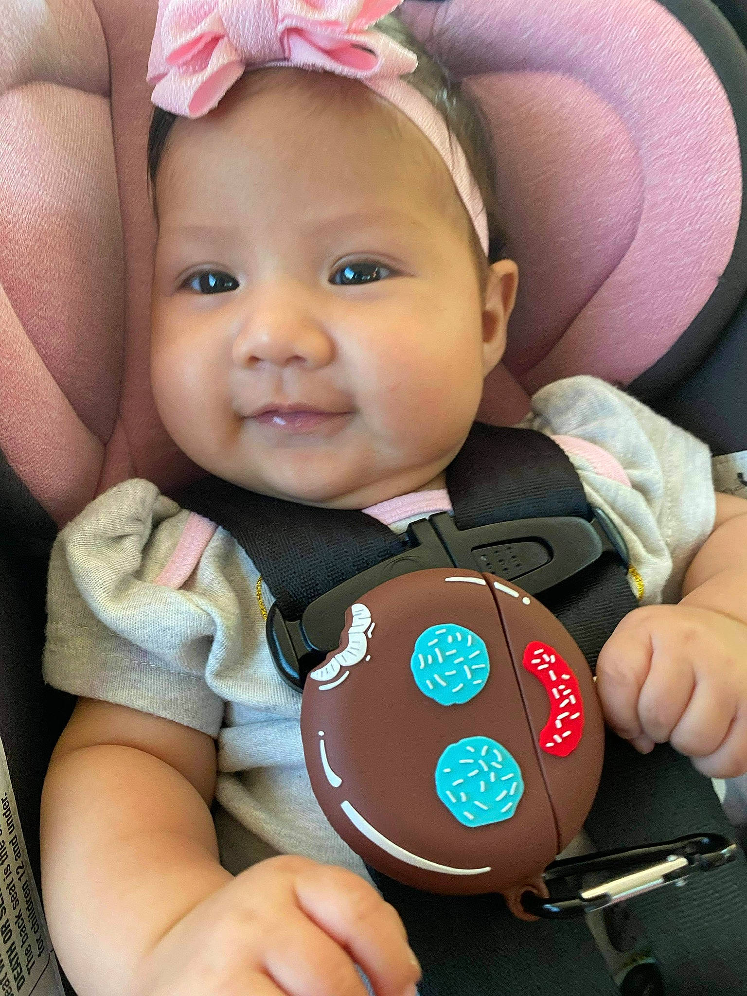 Khadijah joined the competition — help win amazing prizes! arm, baby, baby_toddler_clothing, cheek, child, comfort, cool, eye, eyelash, facial_expression, finger, hand, happy, organ, person, product, skin, smile, thumb, toddler