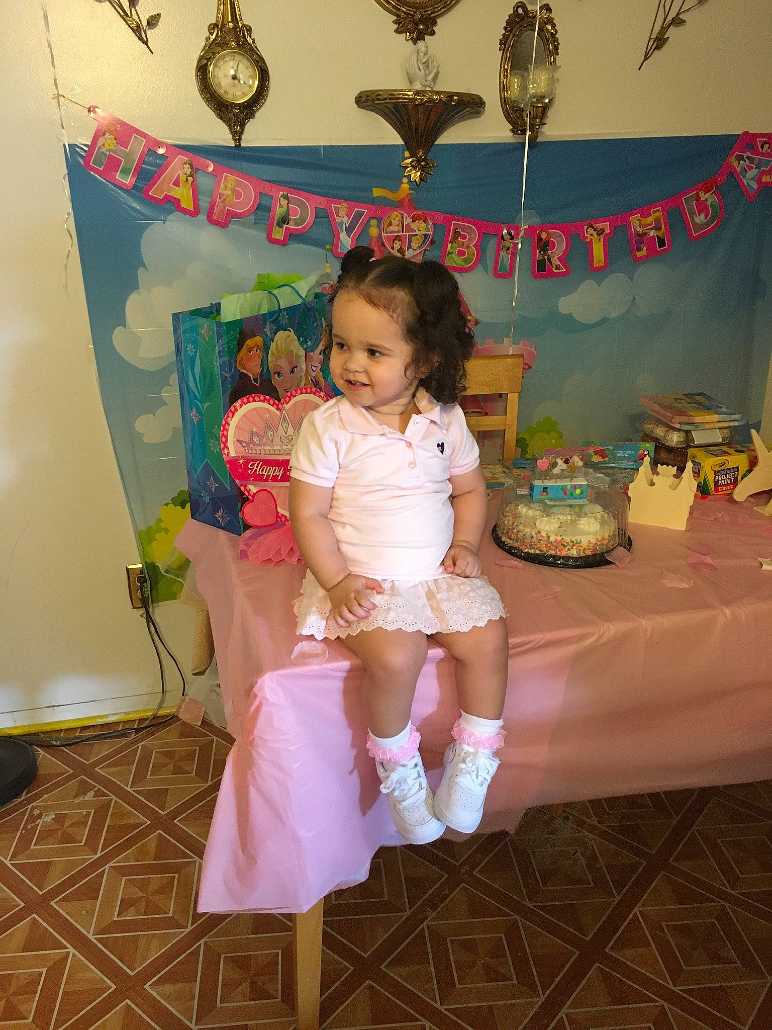 Zalayah joined the competition — help win amazing prizes! child, costume, joy, party, person, pink, room, skin, toddler