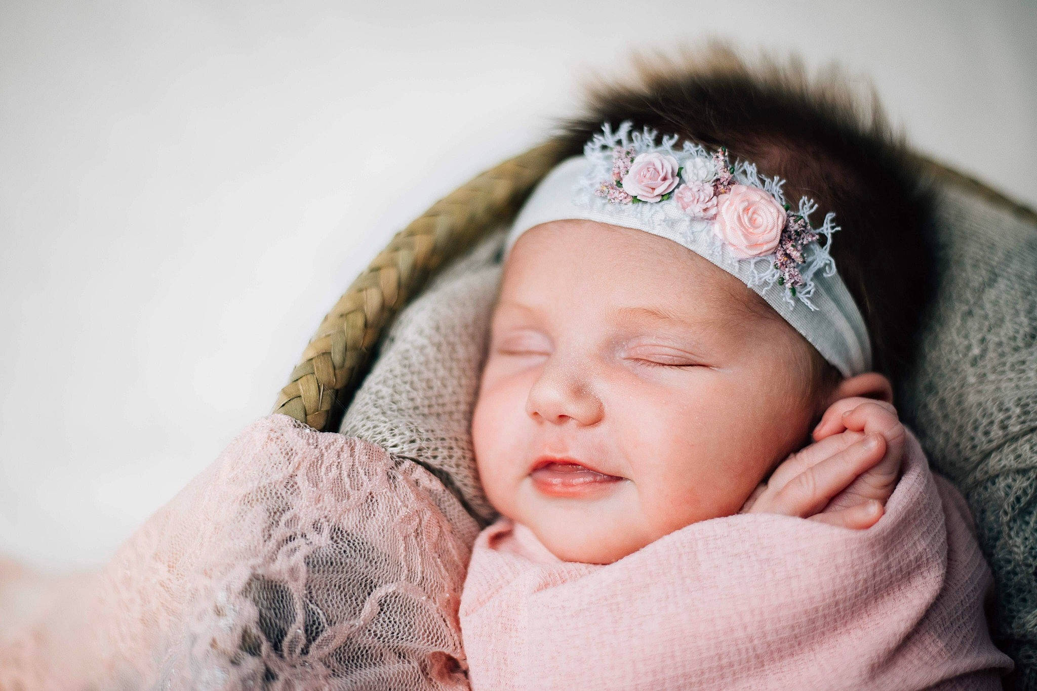 Ariah is registered to the contest to win money with this photo: baby, baby_sleeping, cheek, child, ear, fashion_accessory, forehead, hair_accessory, hand, headband, headgear, headpiece, nap, person, photograph, photography, pink, portrait_photography, skin, sleep