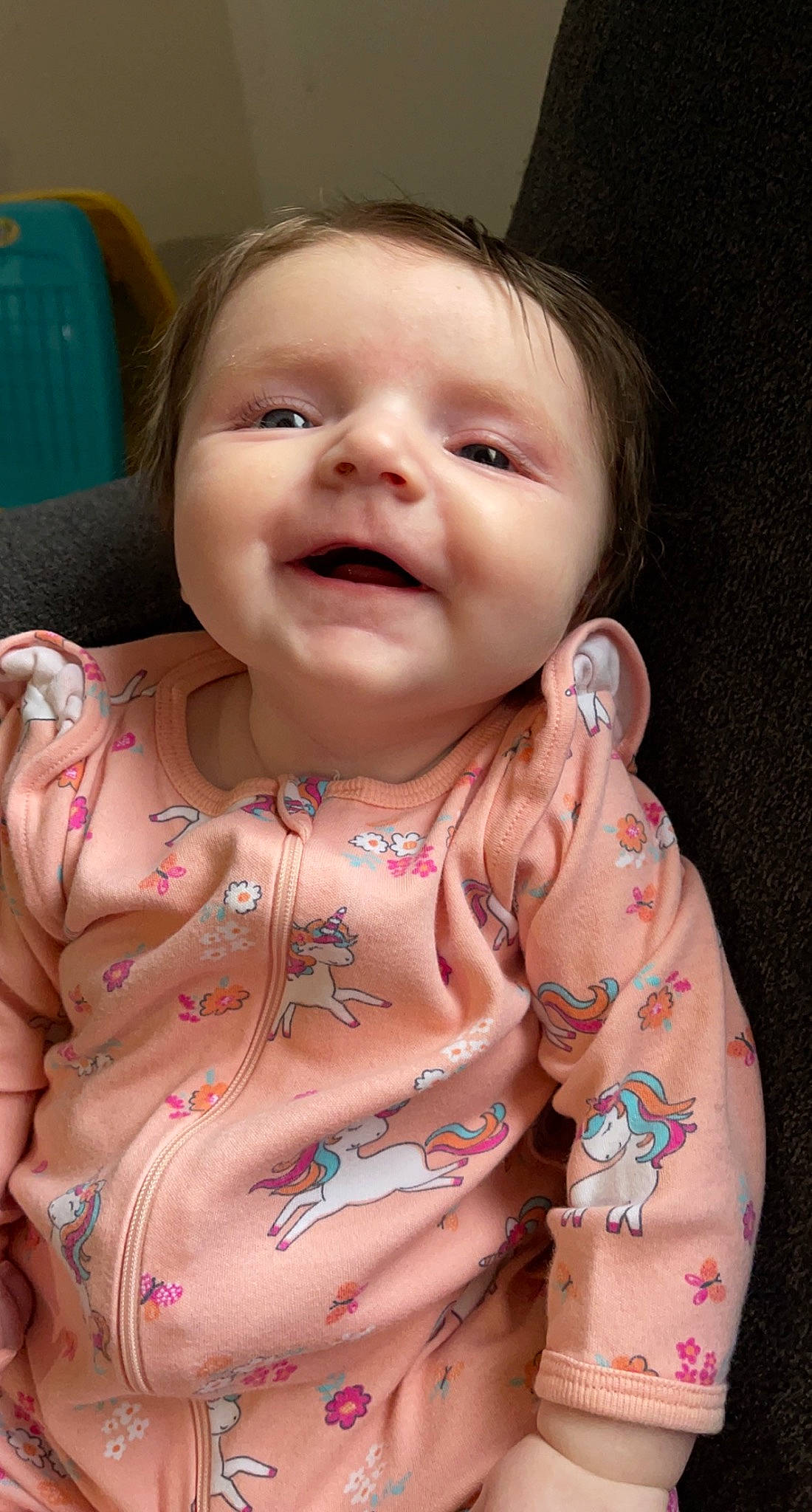 Maeve joined the competition — help win amazing prizes! arm, baby, baby_toddler_clothing, cheek, chin, eyebrow, face, finger, happy, human_body, iris, lip, mouth, neck, nose, person, pink, skin, smile, stomach