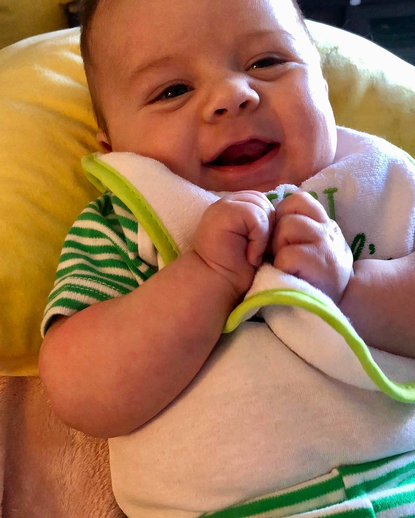 Michael joined the competition — help win amazing prizes! baby, baby_toddler_clothing, cheek, comfort, eye, eyebrow, eyelash, finger, gesture, happy, iris, lip, mouth, nail, neck, nose, person, skin, smile, thumb