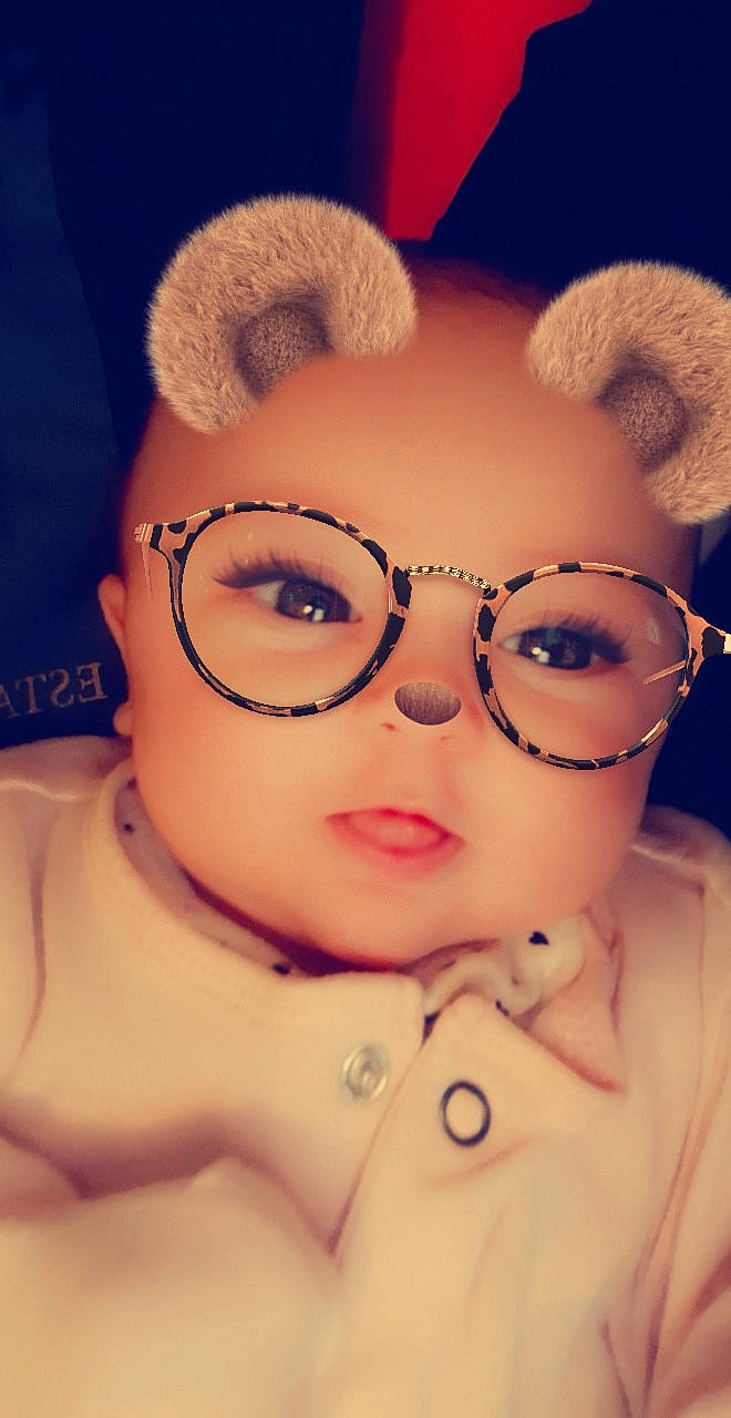 Myriam a rejoint le concours — aidez-le/la à gagner de superbes lots ! baby, cheek, child, cool, ear, eye, eyebrow, eyelash, eyewear, face, forehead, glasses, goggles, head, lip, nose, person, personal_protective_equipment, skin, toddler