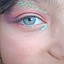 Ilyana participe au concours pour gagner de l'argent avec cette photo : cheek, child, close_up, cute, eye, eyebrow, eyelashes, eyelid, face, glitter, green_eye, hair, makeup, natural_light, person, pink_lips, portrait, skin, sparkle, young