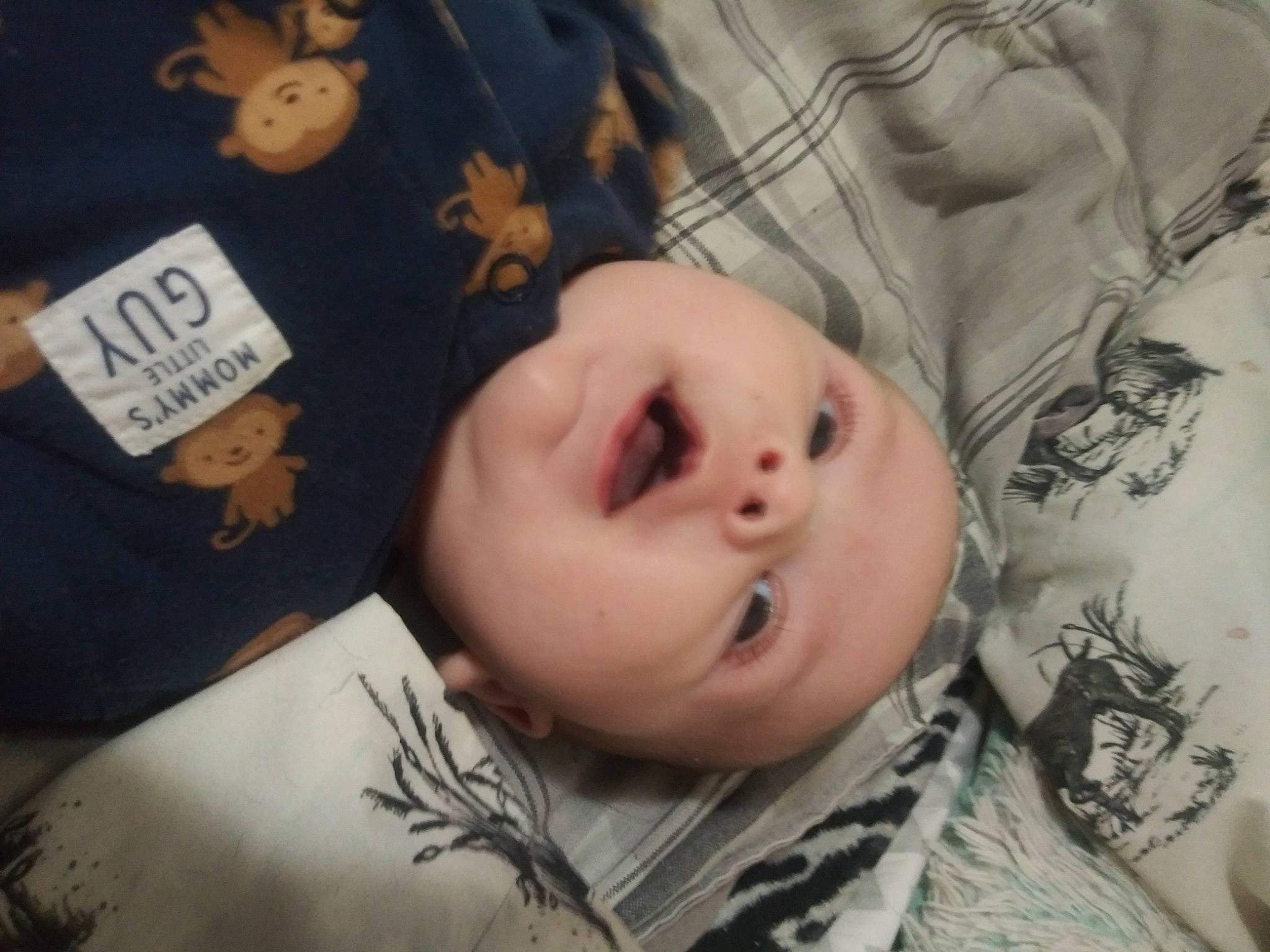 Damion joined the competition — help win amazing prizes! baby, baby_toddler_clothing, bedtime, cheek, child, comfort, eyelash, grass, happy, headwear, linens, nap, nose, pattern, person, portrait_photography, room, skin, sleeve, textile