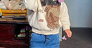 Mason is registered to the contest to win money with this photo: blue_eyes, carpet, casual_clothing, child, dolls, furniture, happy, hat, home, indoor, jeans, person, photograph, pink, portrait, room, smiling, sneakers, sweatshirt, toys