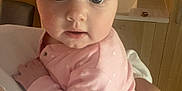Alaiah Seddon joined the competition — help win amazing prizes! adult_hand, baby, casual_clothing, child, close_up, curious, dispenser, face, hand, holding, indoor, infant, onesie, person, pink_clothing, portrait, sink, soft_light, wide_eyes, wooden_wall