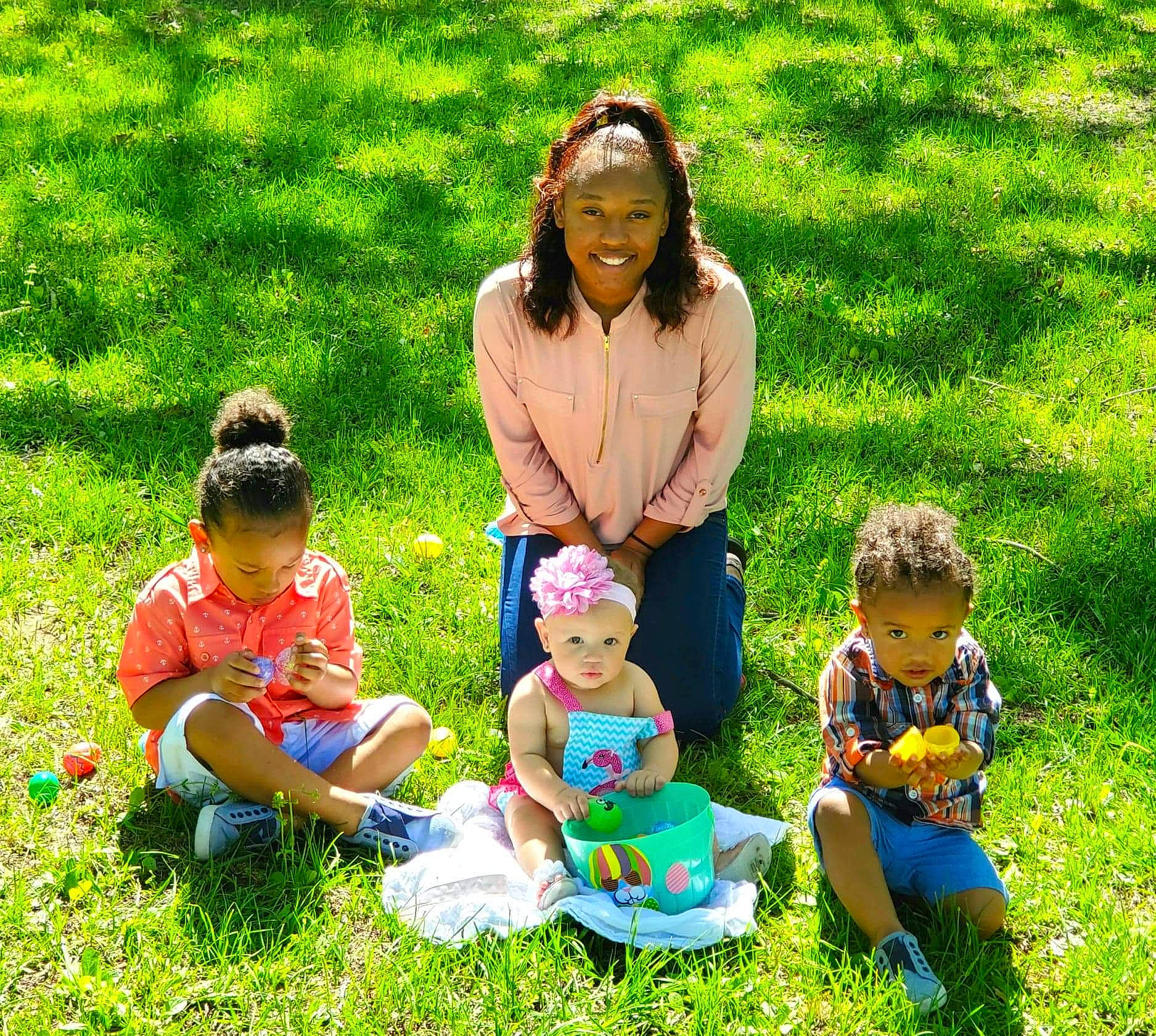 Khar'lee Rose is registered to the contest to win money with this photo: child, event, family, grass, joy, meadow, people, people_in_nature, person, picnic, play, recreation, sharing, sitting, spring, toddler