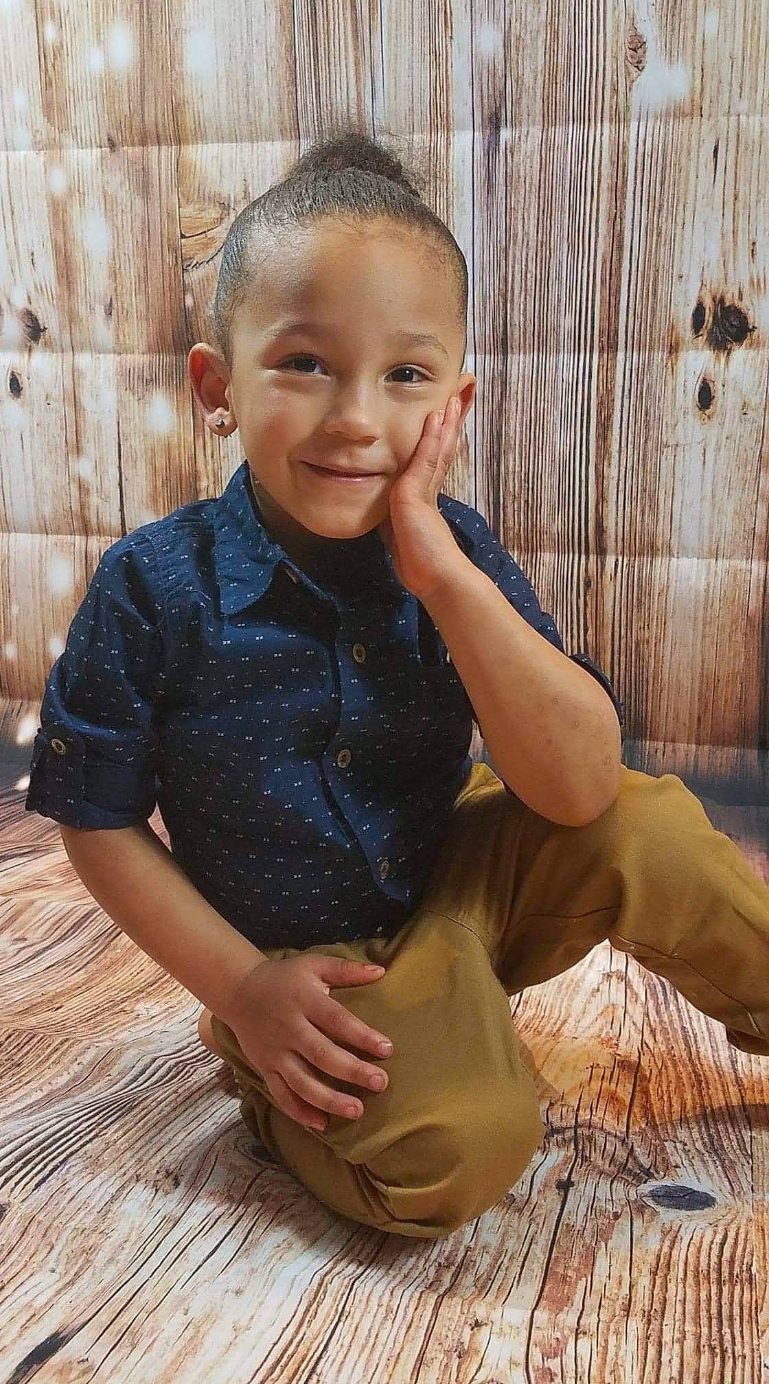 Haydn joined the competition — help win amazing prizes! blond, child, child_model, joy, person, play, sitting, smile, toddler, wood