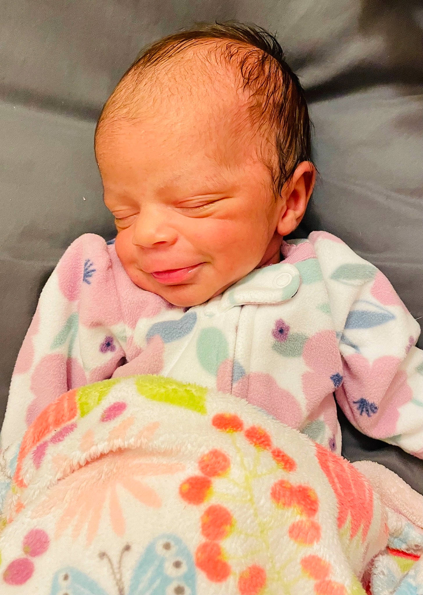 Aaliyah is registered to the contest to win money with this photo: baby, baby_sleeping, baby_toddler_clothing, cheek, chin, collar, comfort, eyebrow, face, head, iris, linens, lip, mouth, neck, nose, person, pink, skin, sleeve