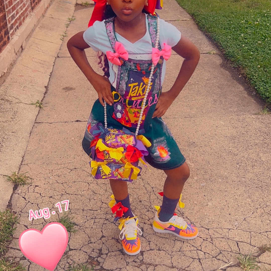 Princess joined the competition — help win amazing prizes! balloon, brick, car, child, clothing, face, female, flagstone, footwear, girl, head, path, person, photography, portrait, shoe, shorts, sidewalk, transportation, walkway