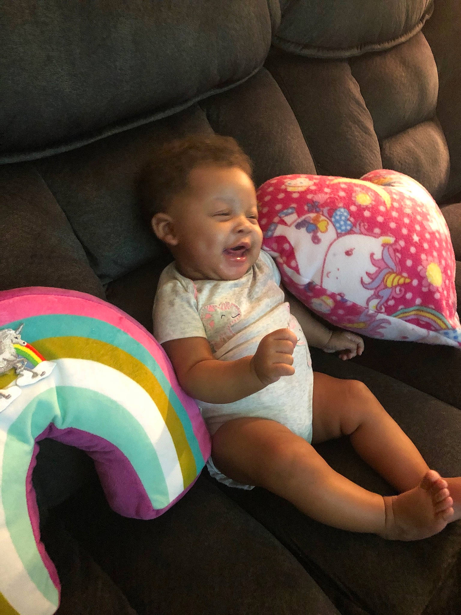 Journee is registered to the contest to win money with this photo: baby, child, comfort, fun, leg, person, sitting, toddler