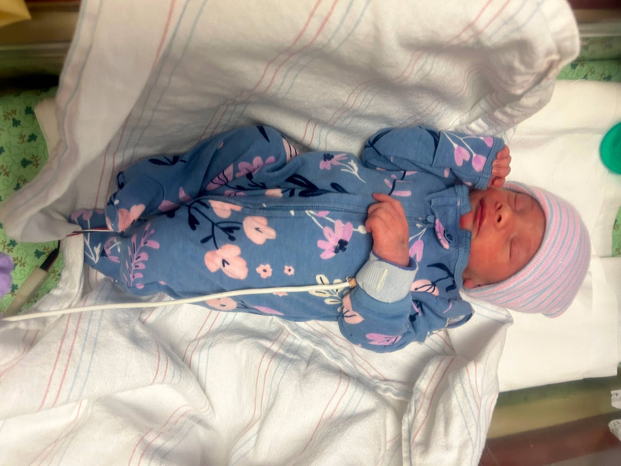 Jersey joined the competition — help win amazing prizes! baby, baby_products, baby_toddler_clothing, bedtime, child, comfort, electric_blue, headwear, linens, nap, person, room, sleep, sleeve, textile, toddler