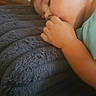 Lilia joined the competition — help win amazing prizes! toddler, child, sleeping, thumb_sucking, blanket, soft_texture, indoor, cozy, resting, face, hand, furniture, home, relaxation, young_child, candid, portrait, comfort, casual, peaceful