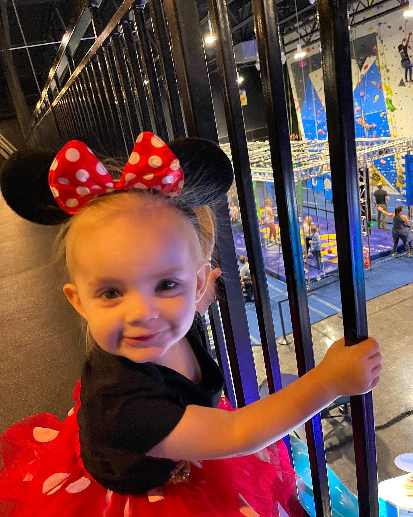 Nebula is registered to the contest to win money with this photo: baby, baby_toddler_clothing, child, event, fashion, fun, happy, joy, leisure, magenta, orange, person, pink, product, red, smile, snapshot, standing, textile, toddler