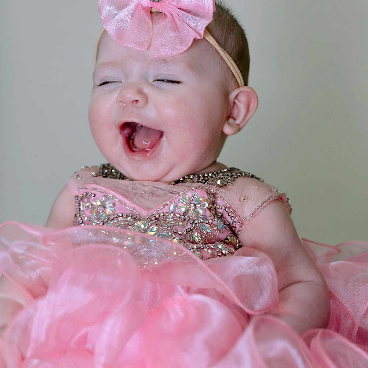 Amy Grace joined the competition — help win amazing prizes! accessories, baby, bodypart, clothing, costume, dress, face, fashion, finger, formalwear, gown, hand, happy, head, jewelry, necklace, person, photography, portrait, purple