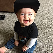 Conrad is registered to the contest to win money with this photo: child, cool, eye, fun, girl, organ, smile