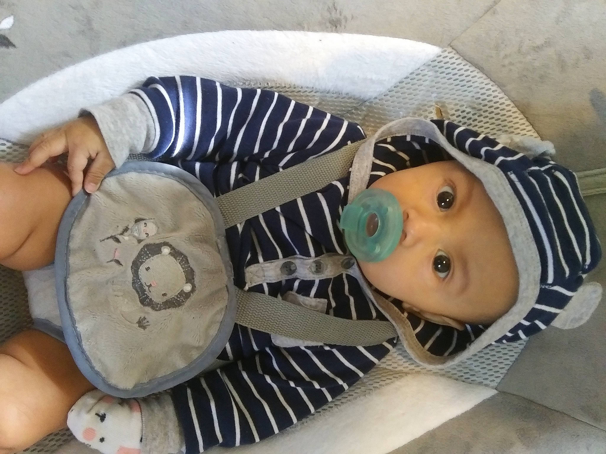 Maximino is registered to the contest to win money with this photo: baby, baby_products, child, cool, doll, head, headgear, headwear, illustration, nap, person, product, sleep, surprise, toddler, toy