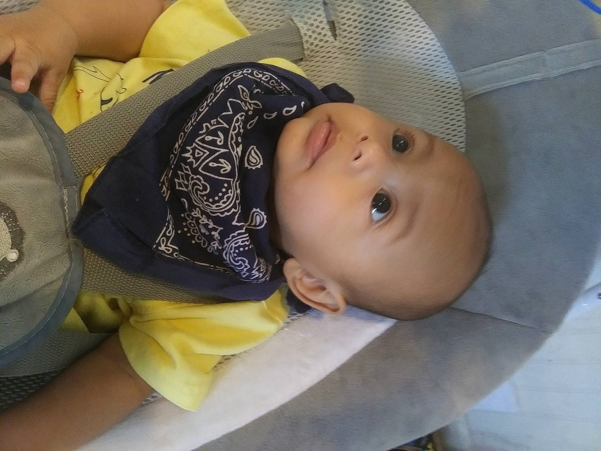 Maximino is registered to the contest to win money with this photo: baby, baby_products, cheek, child, nose, person, product, skin, toddler, yellow