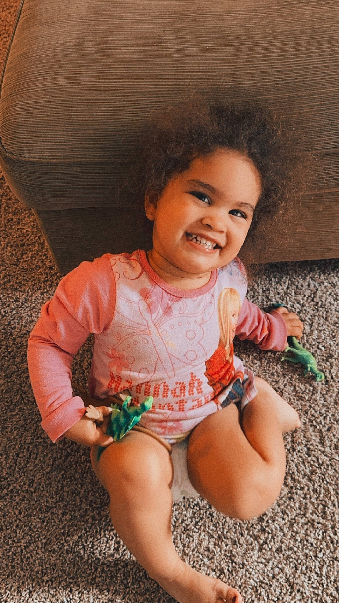 Riley is registered to the contest to win money with this photo: baby, baby_toddler_clothing, cheek, chin, dress, eye, face, hair, happy, head, human_body, iris, joy, leg, lip, mouth, neck, nose, person, skin