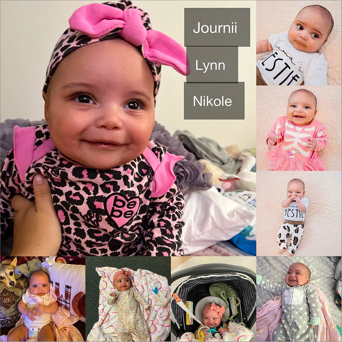 Journii is registered to the contest to win money with this photo: beauty, cheek, child, collage, ear, eyelash, facial_expression, happy, head, headwear, human, joy, organ, outerwear, people, person, photograph, pink, product, sleeve