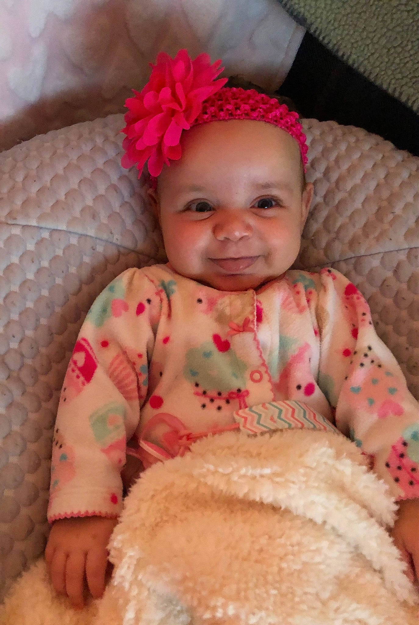 Italy joined the competition — help win amazing prizes! baby, baby_toddler_clothing, cheek, child, comfort, eye, face, fun, happy, headband, headgear, headpiece, headwear, human_body, iris, lip, person, pink, skin, smile