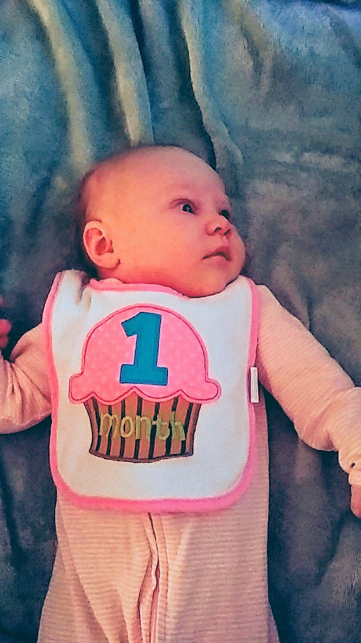 Sade joined the competition — help win amazing prizes! baby, baby_toddler_clothing, cheek, child, cool, head, peach, person, pink, product, sleeve, t_shirt, toddler