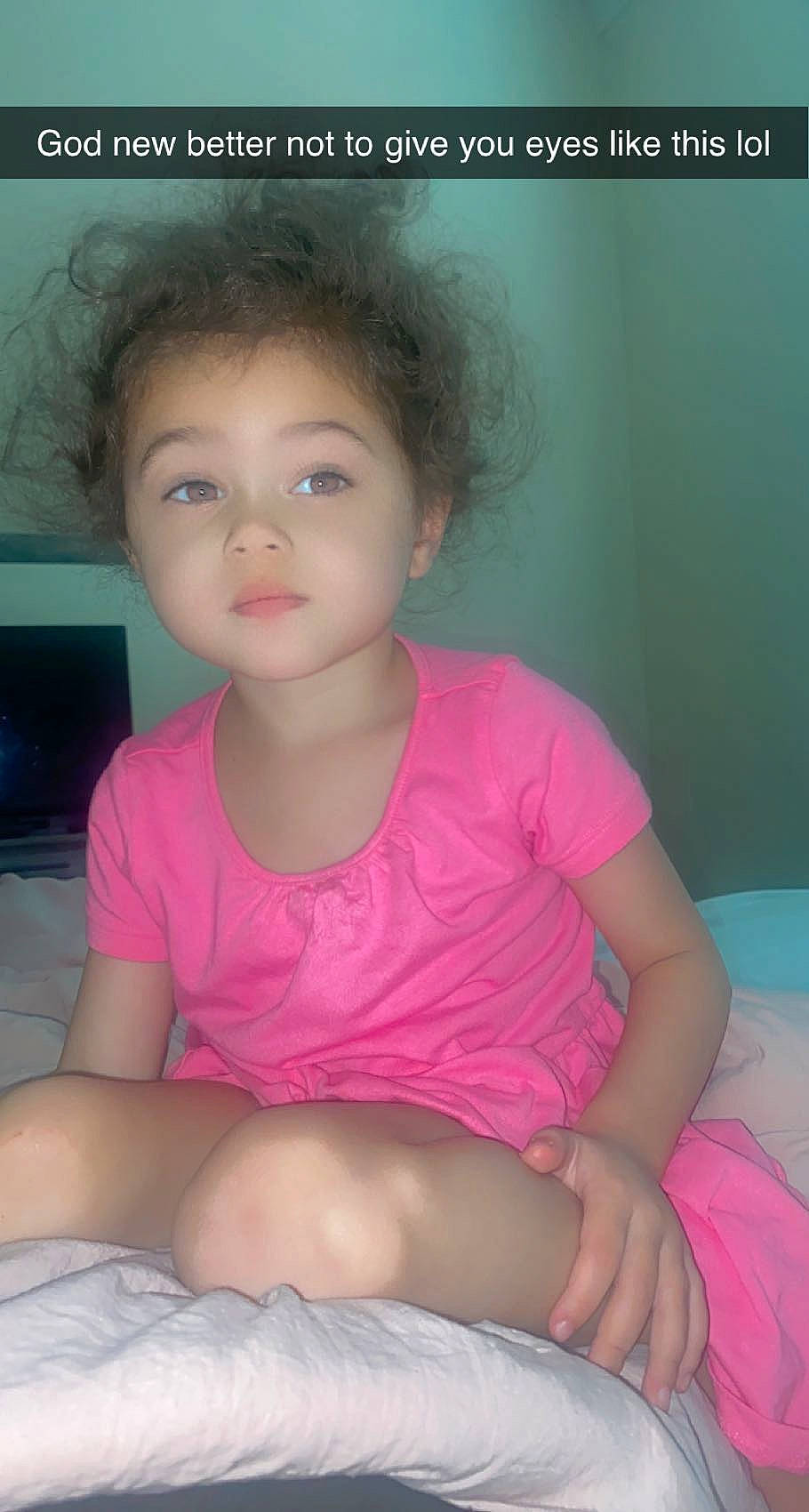 Elliana Wolf joined the competition — help win amazing prizes! baby_toddler_clothing, cheek, comfort, eye, eyelash, finger, hair, happy, iris, lip, mouth, neck, nose, person, pink, skin, sleeve, smile, thigh, toddler