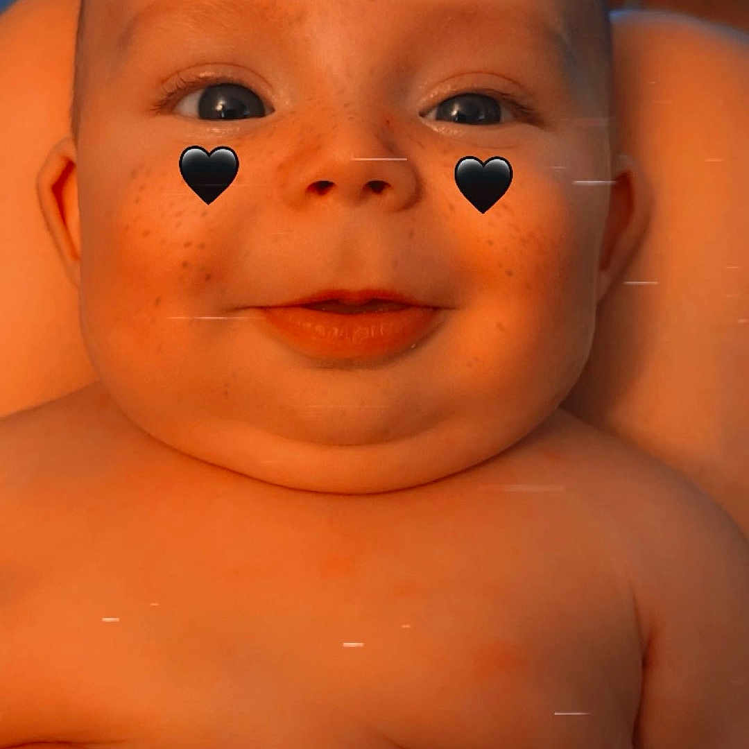 Noah is registered to the contest to win money with this photo: accessories, alien, baby, bodypart, face, finger, glasses, hand, happy, head, indoors, mouth, newborn, person, photography, portrait, selfie, smile, teeth, toy