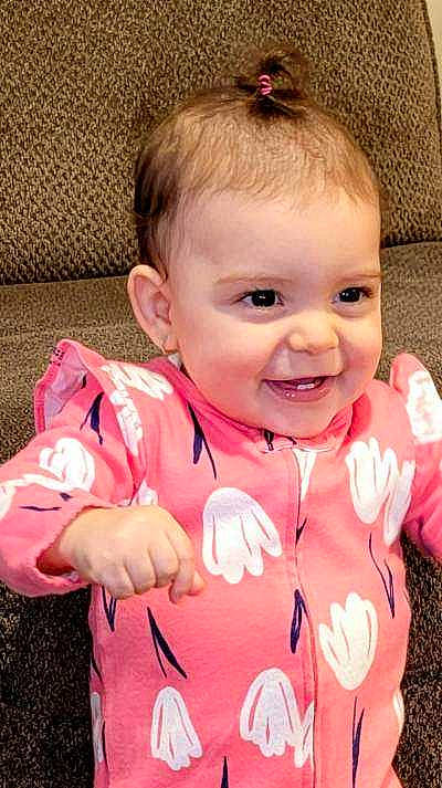 Anahí joined the competition — help win amazing prizes! baby, baby_toddler_clothing, cheek, chin, eye, eyebrow, face, gesture, happy, head, iris, joy, lip, mouth, nose, person, pink, skin, sleeve, smile