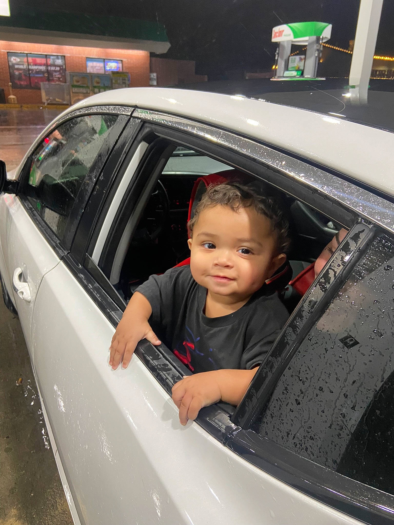 Khy joined the competition — help win amazing prizes! alloy_wheel, automotive_design, automotive_exterior, automotive_lighting, automotive_tire, automotive_wheel_system, bumper, car, fender, hood, motor_vehicle, person, personal_luxury_car, rim, smile, tints_and_shades, toddler, vehicle, vehicle_door, wheel