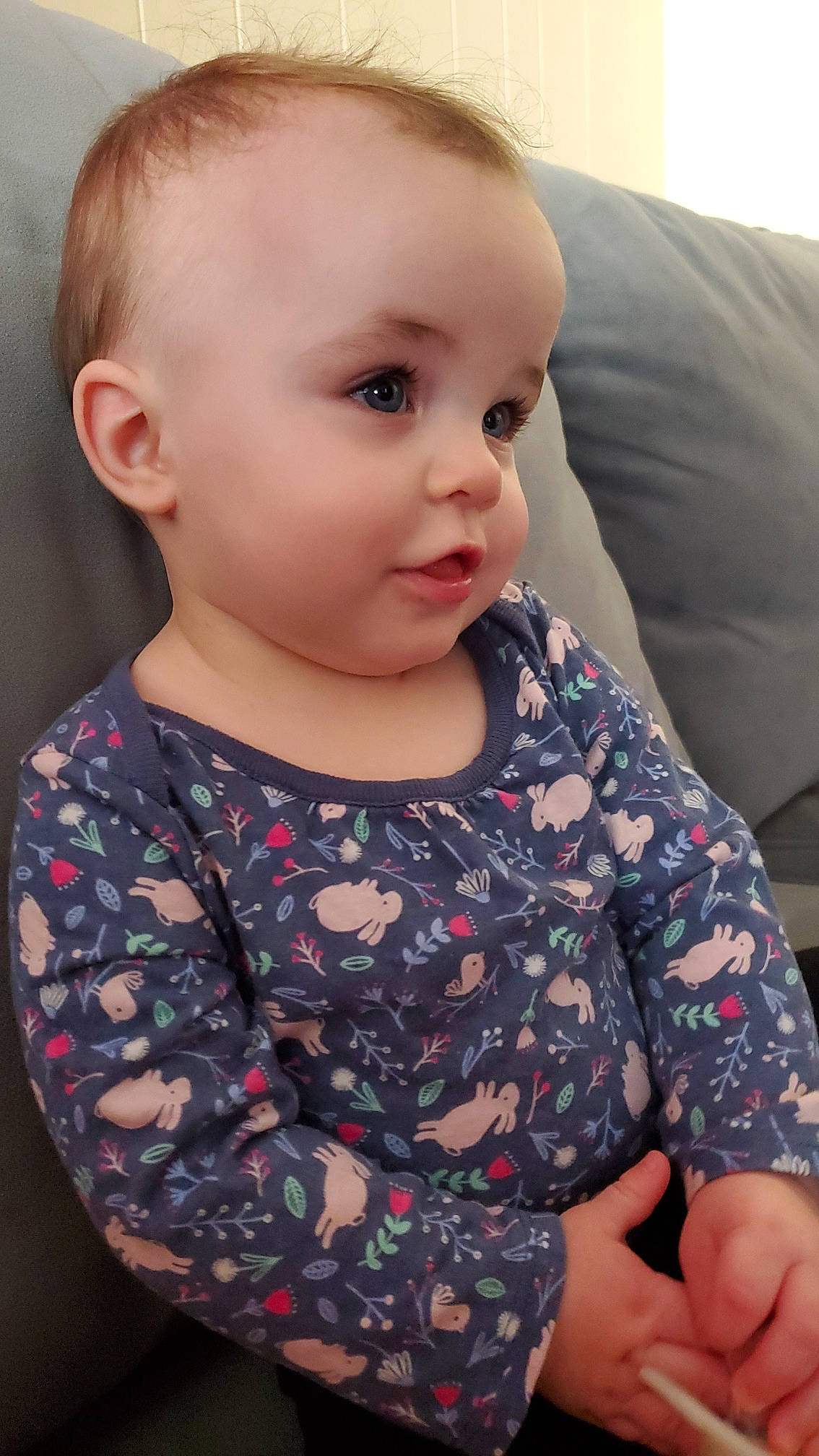 Katarina is registered to the contest to win money with this photo: baby, baby_toddler_clothing, cheek, child, face, head, person, skin, sleeve, toddler